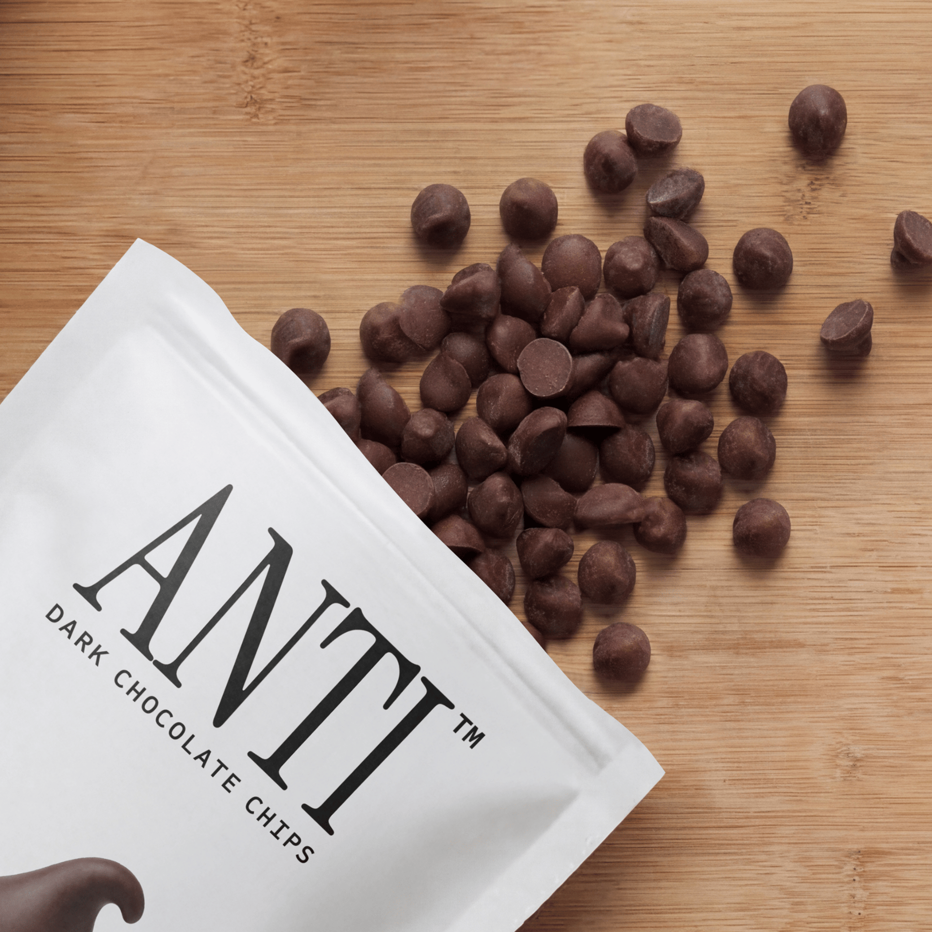 Dark Chocolate Mini Chips - ANTI CHOCOLATE